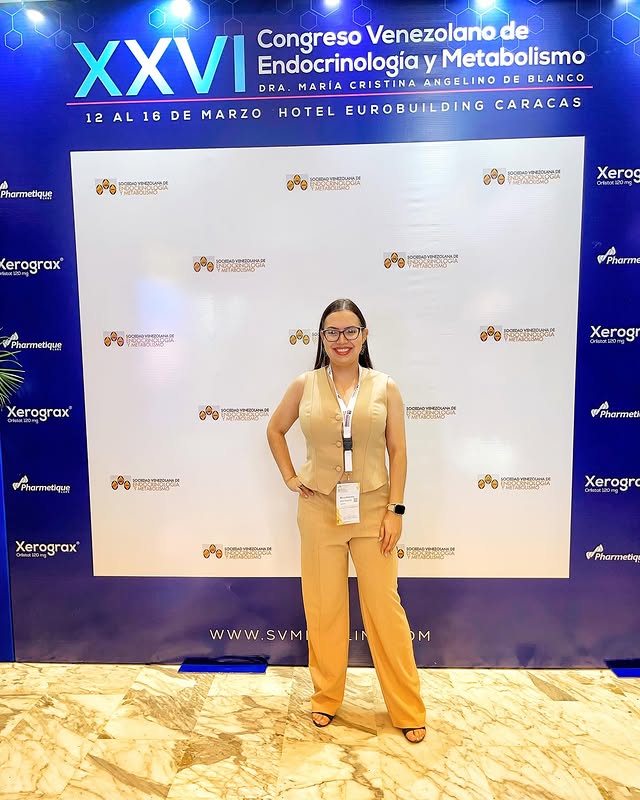 Dra. Ortiz en formación de Endocrinología y Metabolismo